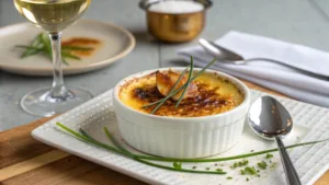 Finished Crab Brûlée