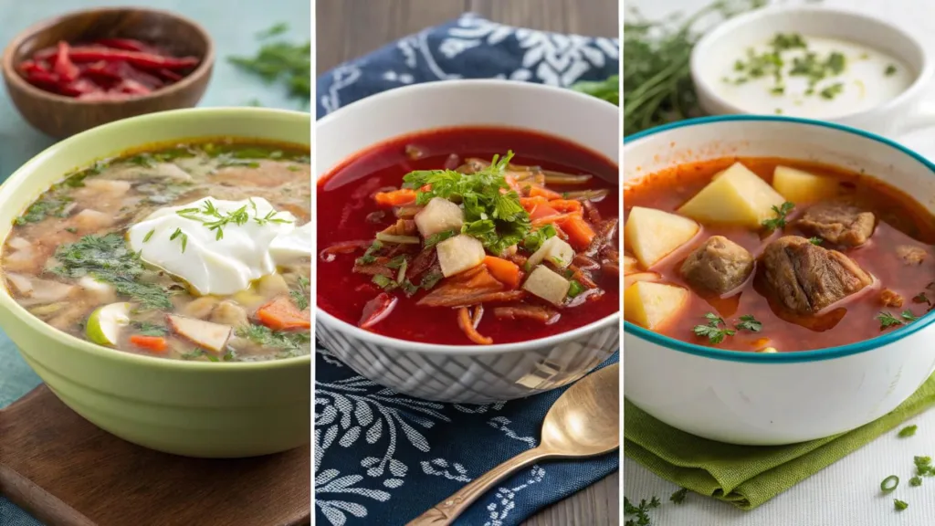 Global variations of cabbage soup, including borscht, Asian-inspired, and Irish-style recipes.