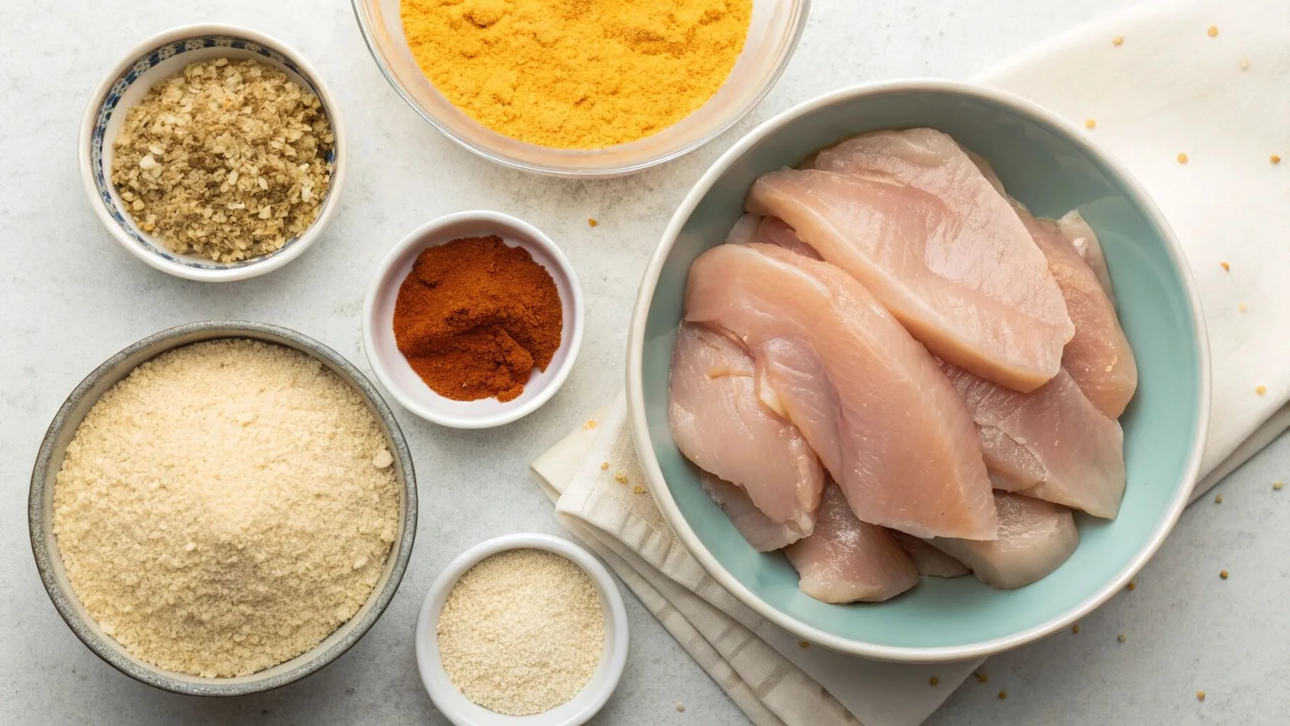 Spicy chicken tenders recipe ready in 15 minutes
