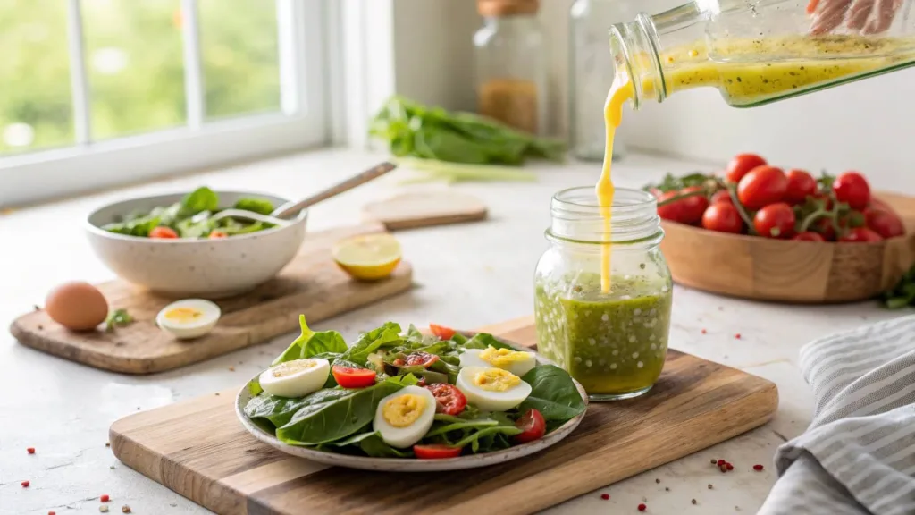 Salad dressing for boiled eggs recipe