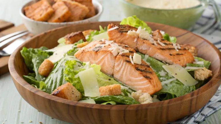Salmon Caesar Salad