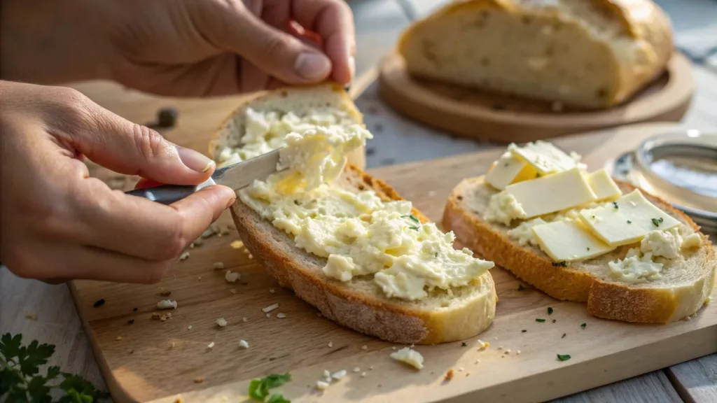 garlic-butter-spread-bread