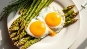 asparagus and eggs