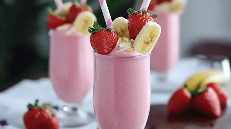 Strawberry Banana Smoothie Recipe