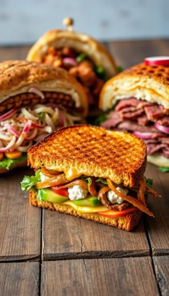 4 Sandwich Ideas